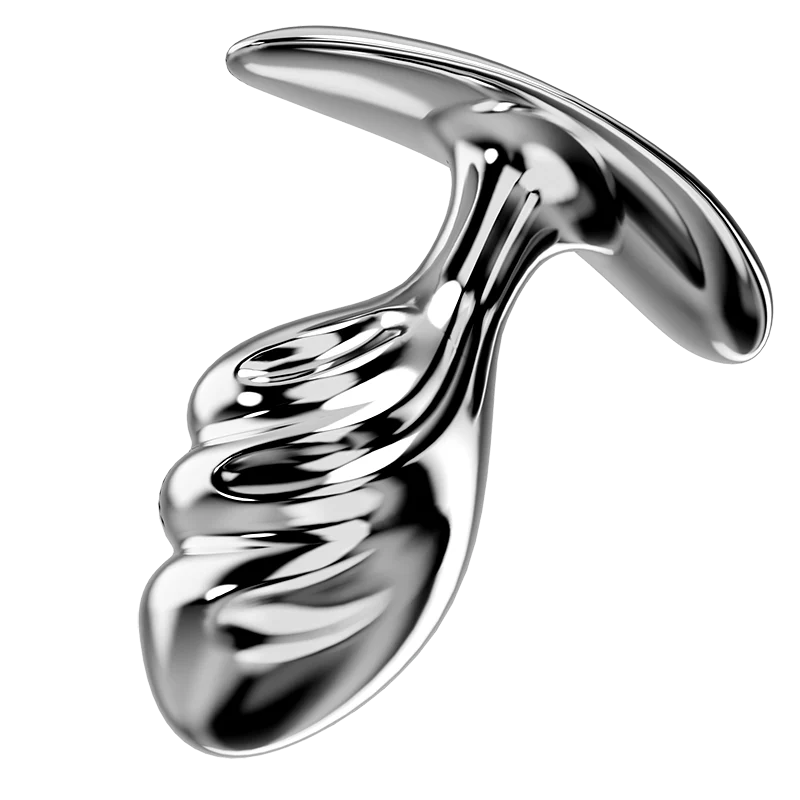 Metal Thumb Shaped Anal Plug Easy to Clean Premium Sex Toy for Anal Pleasure
