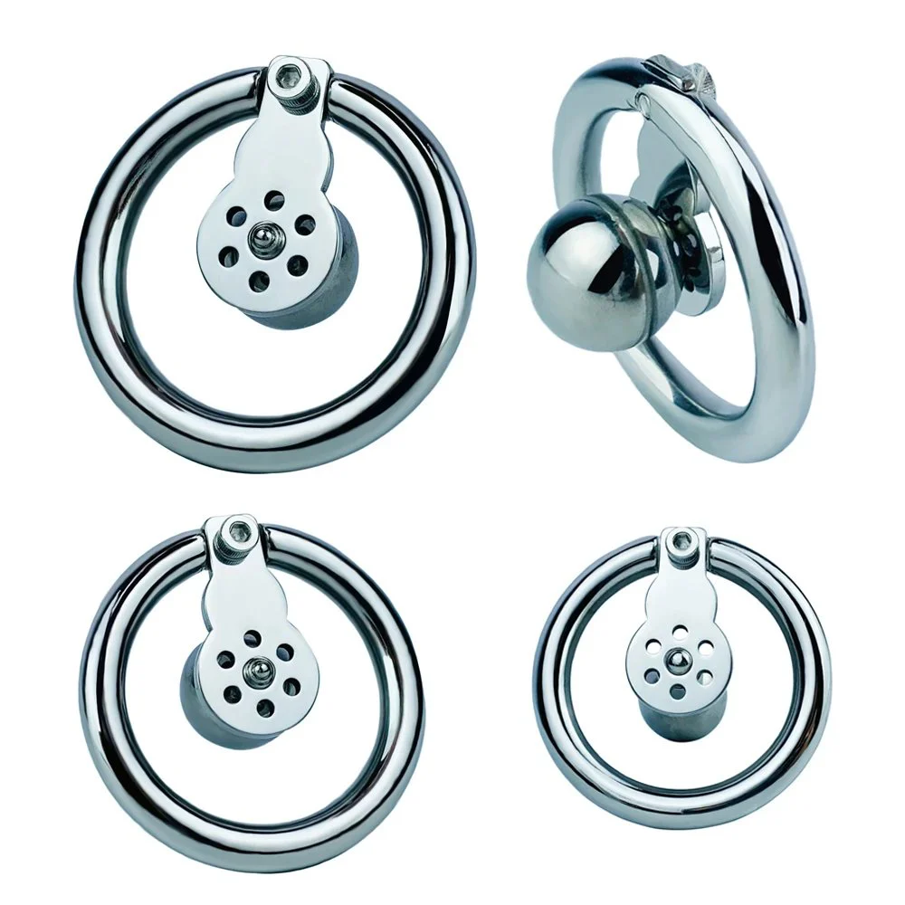 Total High 24mm 304 Stainless Steel Cage Device Chastity Belt for Men