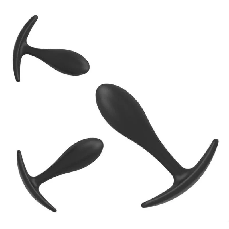 Soft Silicone Butt Plug Anal Plug 100% Waterproof Eco-Friendly for Women Men Gay Adult Channel Anal Tail Plug Dildo Erotic Sex