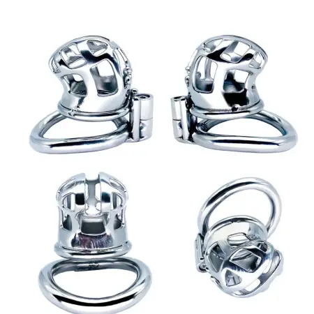 Total High 50mm 304 Stainless Steel Male Chastity Belt Bondage for Men