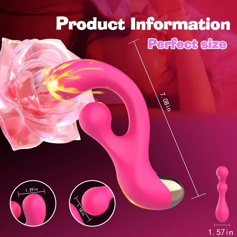 Female Masturbation Clitoral Rabbit Thrusting Swinging Dildos Vibrator G Spot AV Wand Massager