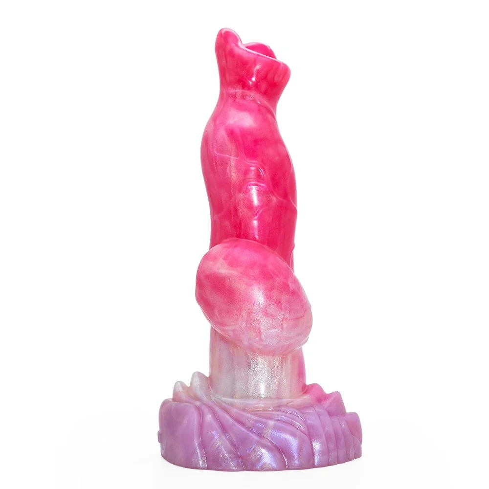 21.5cm Big Knot Round Base Dildo Animal Dog G-Sport Anal Plug Male Prostate Sex Toy for Women