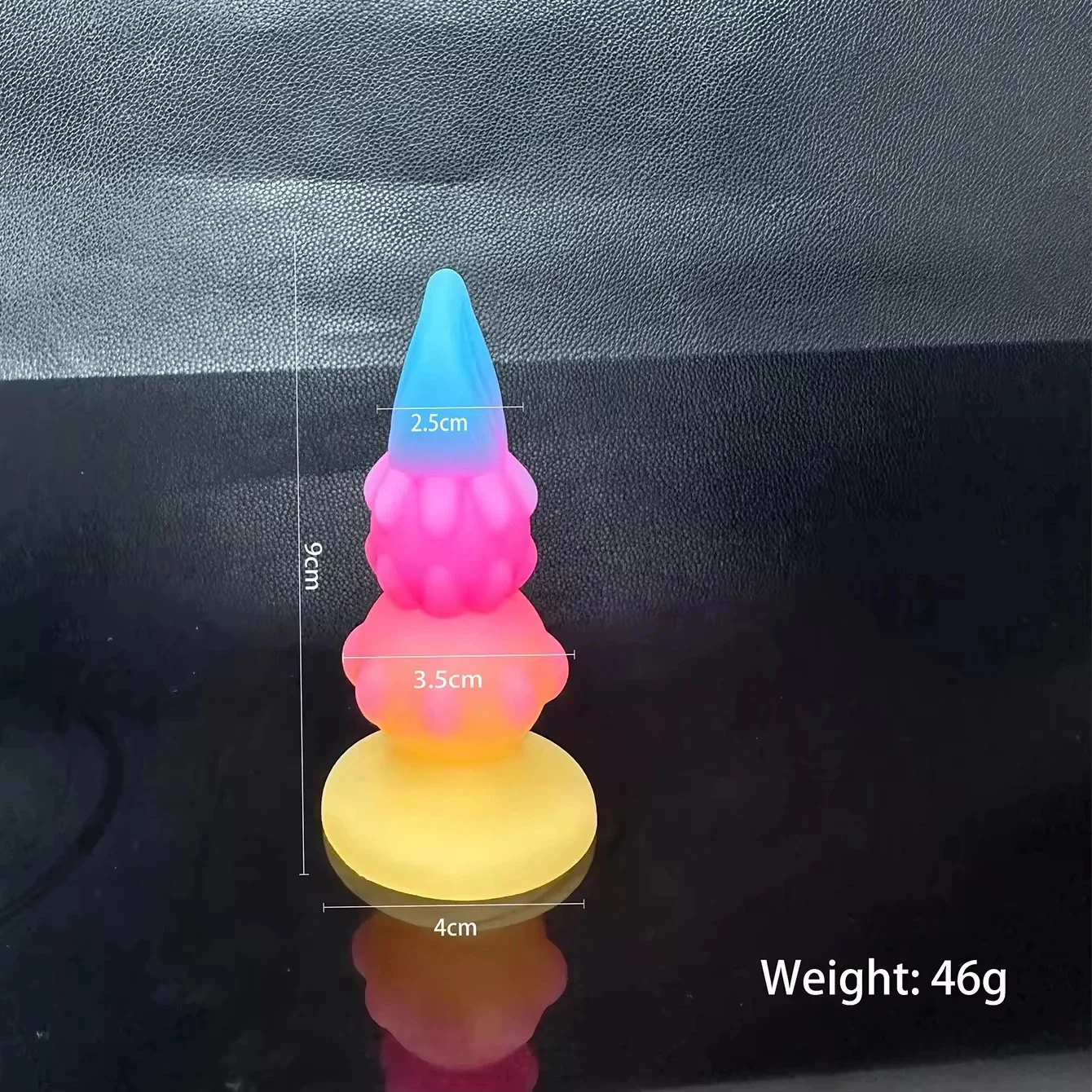 Special-shaped Waterproof Eco-Friendly Anal Plug Masturbation Device for Men and Women