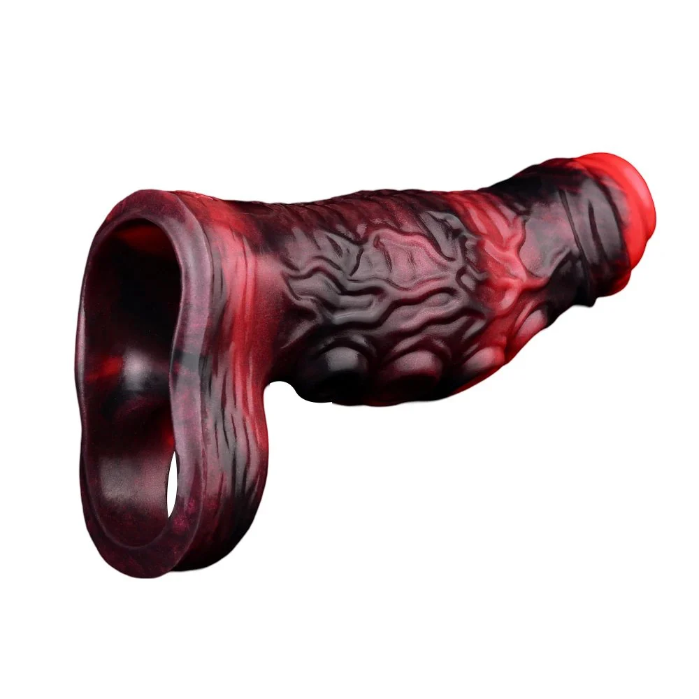 Vibrator Silicone Cock Sleeve Octopus Tentacle Cock Sleeve-Monster Adult Male Vibrator Sex Toys for Men Penis Extender Adult Toy