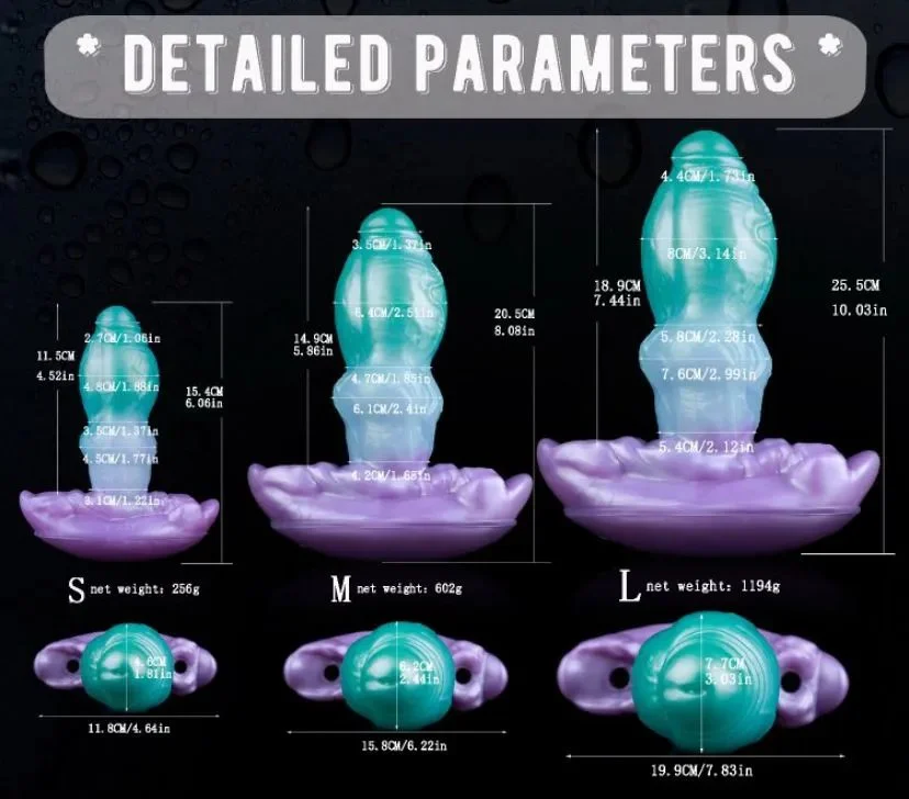 Silicone Anchor Shape Anal Gag Oral Plug Dual Purpose, Rechargeable Soft Anal Plugs with Self-Developing Dildos