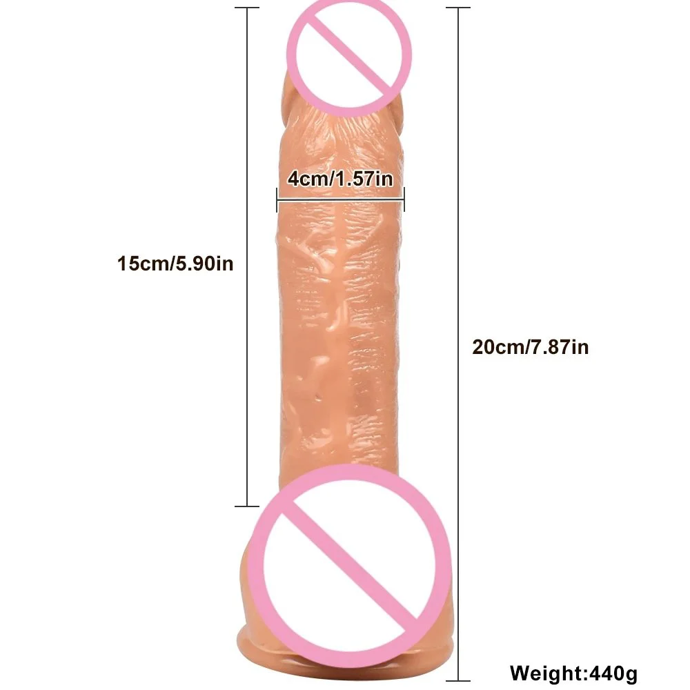 20cm 7.87inch Body Safe Real Penis Realistic Dildo Sex Toys for Women Adult Product Big Dildos for Female