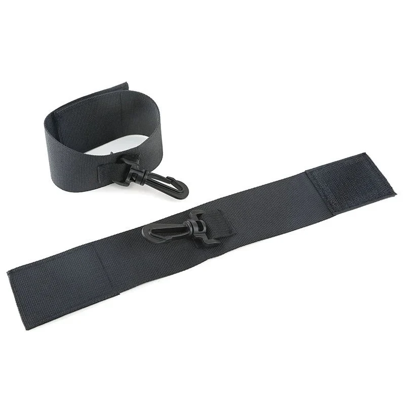 Adult Sex Black Ribbon Easy Hand and Foot Cuff Female Binding and Restraint Equipment