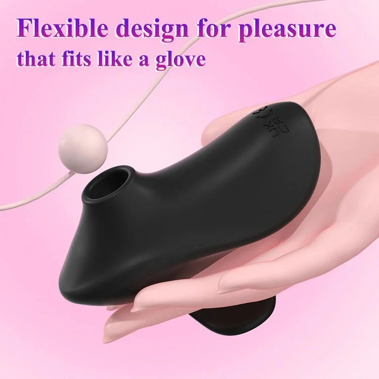 Female Masturbation Finger Sucking Vibrator Clitoral Stimulation Nipple Massager