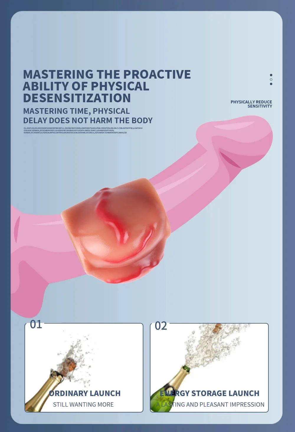 Penis Sleeve Dog Dildo Enlargers, Big Knot Silicone Penis Sleeve Enlargement Dildo Grith Extender Ejaculation Delay for Men