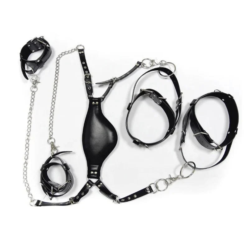 Adult Sex Toys Hand Cuffs Thigh and Wrist Cuff Bondage Games Slave Restraint Strap System Roleplay Erotic Games for Couple