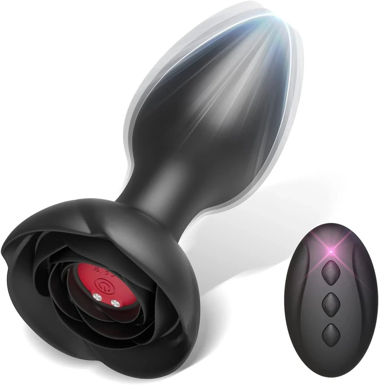 Soft Silicone Vagina Anal Plug Toy Masturbator Remote Control Small Anal Butt Sex Toy for Women Vibrator