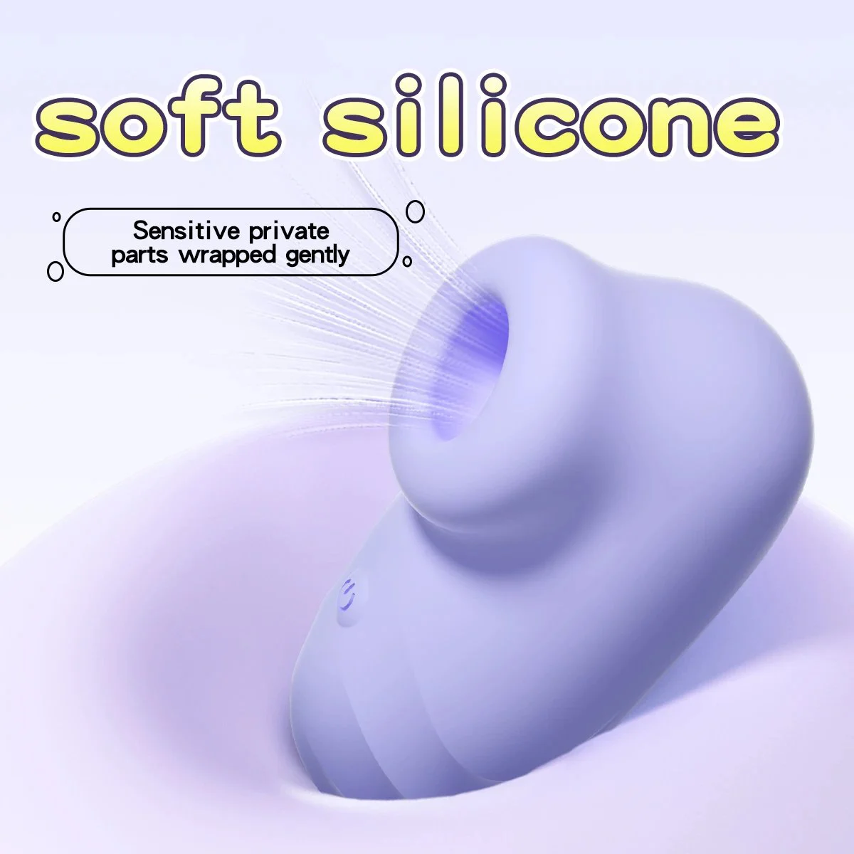Gelances Sucking Vibrator with Suction Clitoral Stimulation 10 Modes Dildo for Women Sex Toy