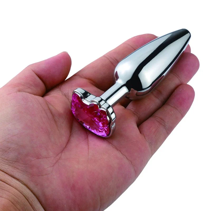 Recommended Product Cat Face Stainless Anal Plug Female Hot Sex Product Diamond Anal Plug