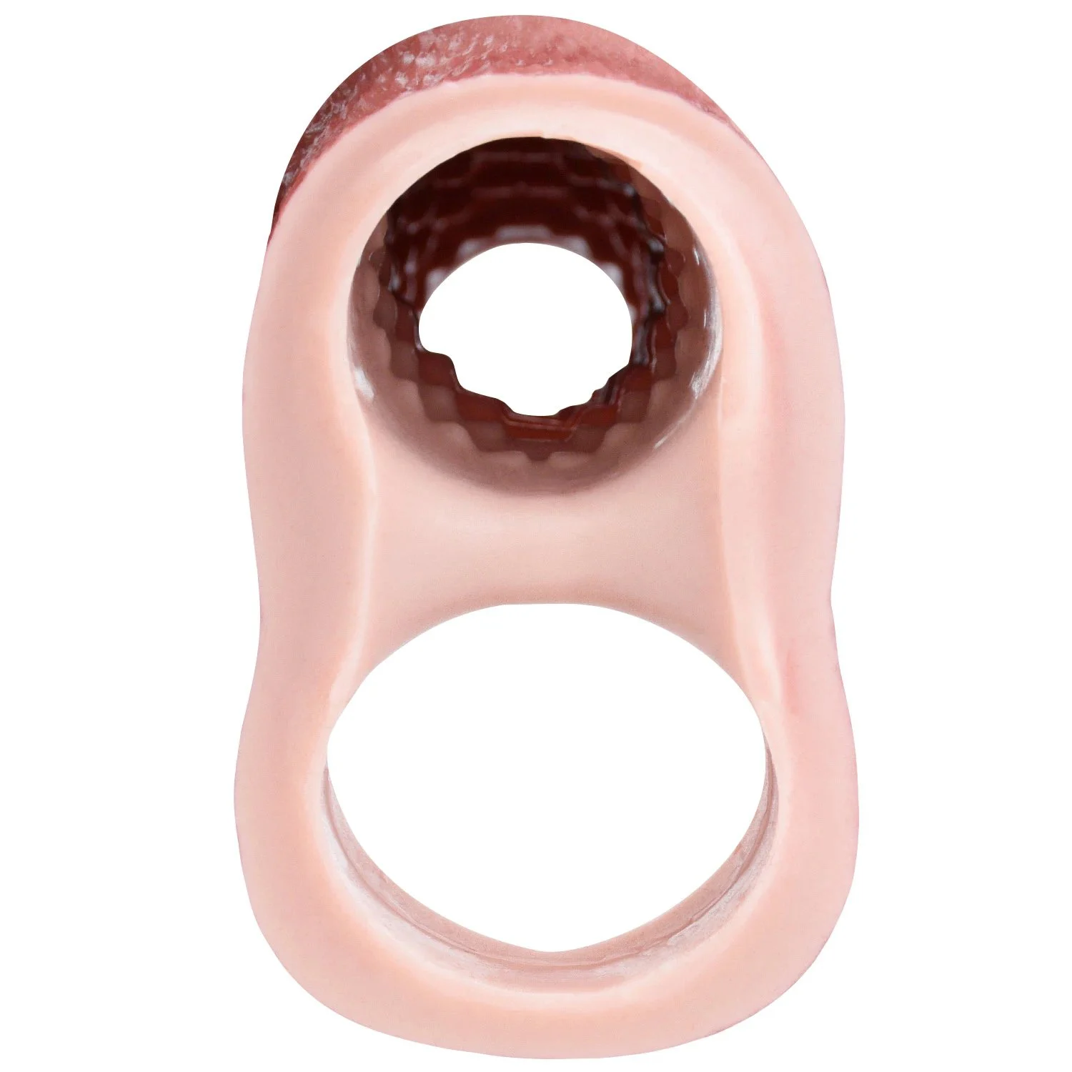Silicone Fantasy Large Knot Hollow Dildo Dog Cock Enlarger Delay Ejaculation Nude Penis Sleeve Size S M L Sex Toys for Men