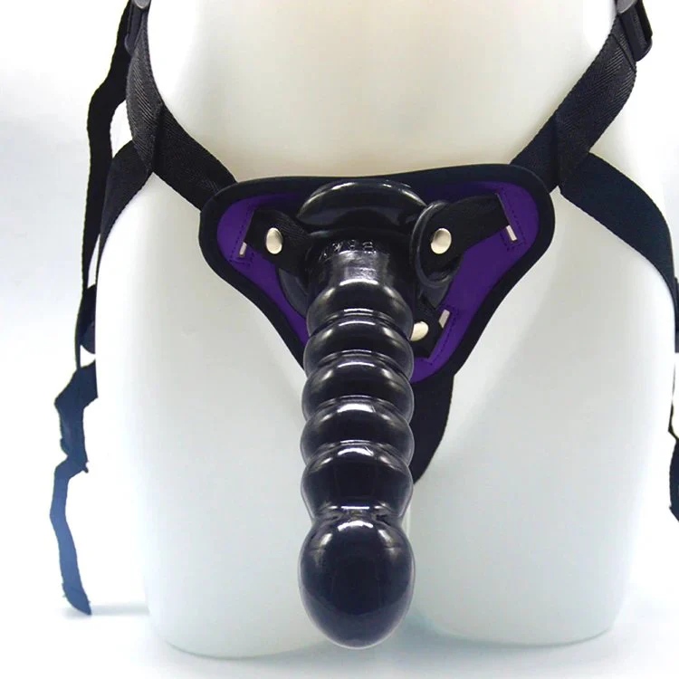 Adult Sex Toys 5 Balls Beads Anal Dildo for Men Lesbian Sex Toy Beaded Strapon Penis with Adjustable Belt Strapon