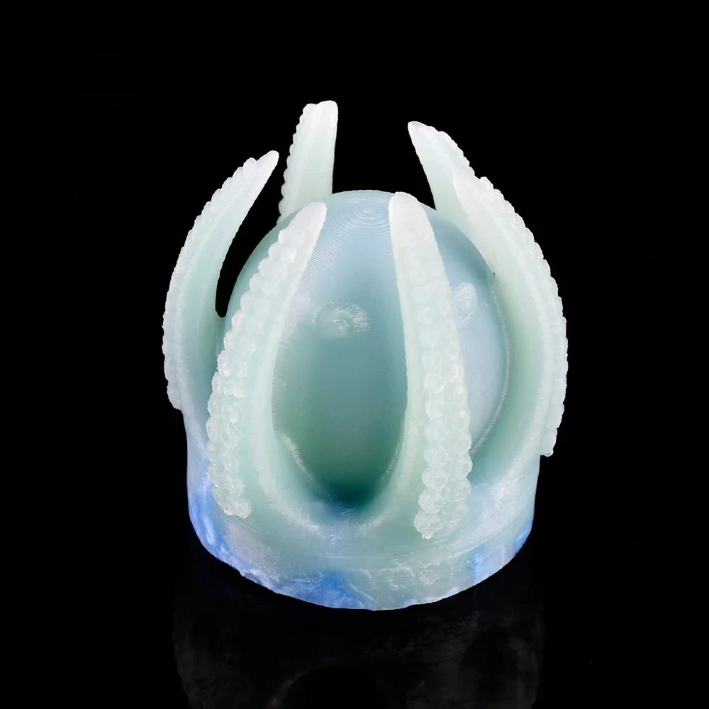 Silicone Anal Plug Octopus Shrinking Ball Deep Sea Tentacles Design Curved Dildos Bumpy G-spot Stimulate Sex Toys for Women