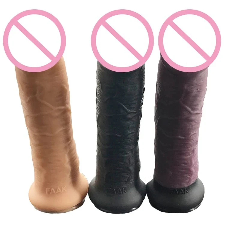 28.5cm 11.22 Thick Dia 5.8cm Soft Silicone Anal Plug Sex Toys Lifelike Flexible Realistic Silicone Huge Dildo for Women