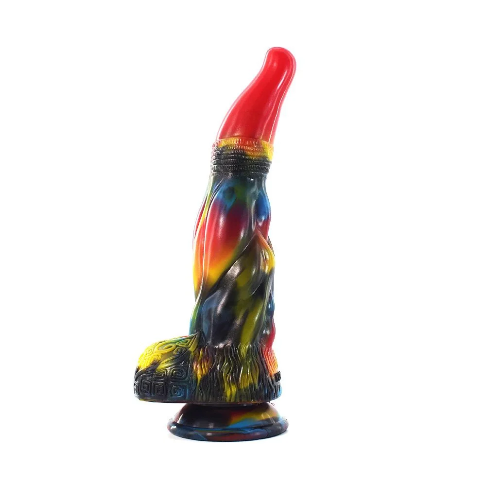 10 Inch Big Monster Dildo Colorful Large Beast Dildo for Women
