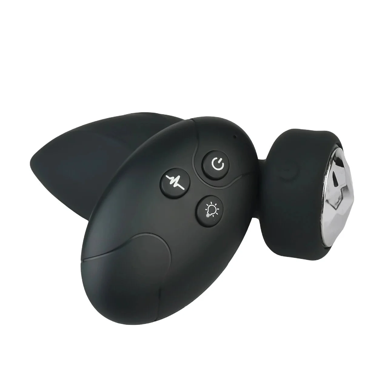 Silicone 10 Frequency Vibrating Anal Plug Vaginal Stimulation Clitic Massage Sex Toy for Woman