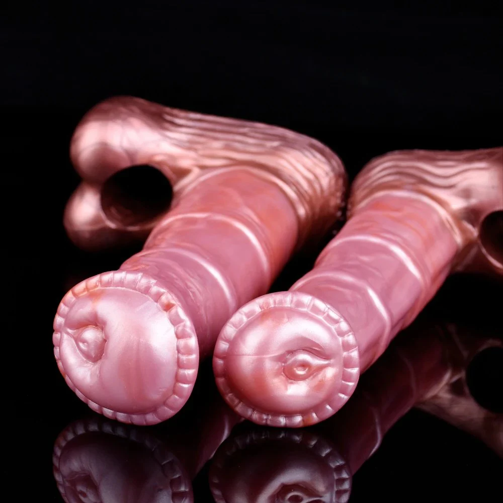 Wearable Horse Hollow Fantasy Sets Penis Sleeves Best Time Delay Condom Soft Silicon Cock Ring Sex Toy for Men