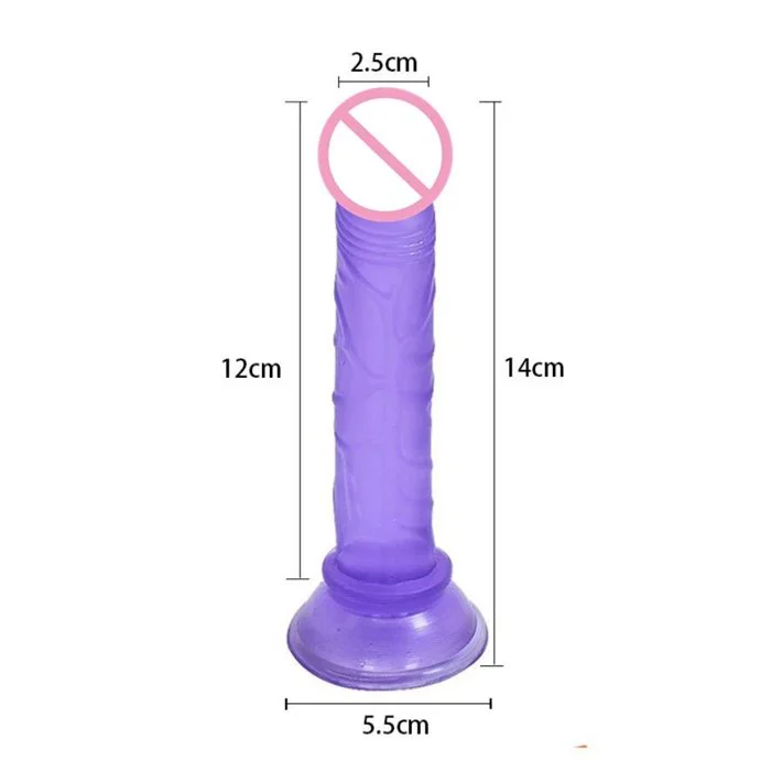 Adult Crystal Women Dildo Sex Toys Soft Silicone PVC ABS Clit Stimulator Adult Crystal Women Dildo Vibrator