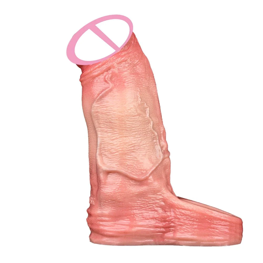 Realistic Soft Silicone Penis Enlargement Sleeve Simulation Sex Dildo Male Penis Enlargement Couple Sex Toy