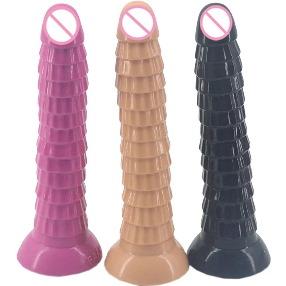 26.9cm Wavy Promote Climax Dildo Sex Toys Juguetes Sexuales Butt Plug Sex Toys Anal