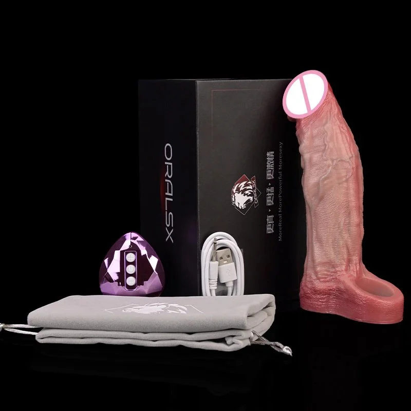 Silicone Dildo Sets Soft and Safe Easy to Carry Penis Extender Experience Feel Realistic Vibrating Penis Sets
