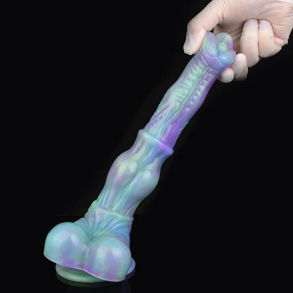 10 Inches Silicone Horse Dick Dildo Fantasy Sex Toys Anal Dildo Butt Plug Adult Toys alien Cock for Men
