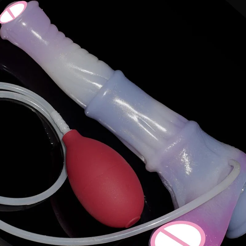 9.8 Inch Large Dildo G-spot Massage Gory Raw Meat Color Beast Dildo Kinky Sex Toy Gorgeous for Women