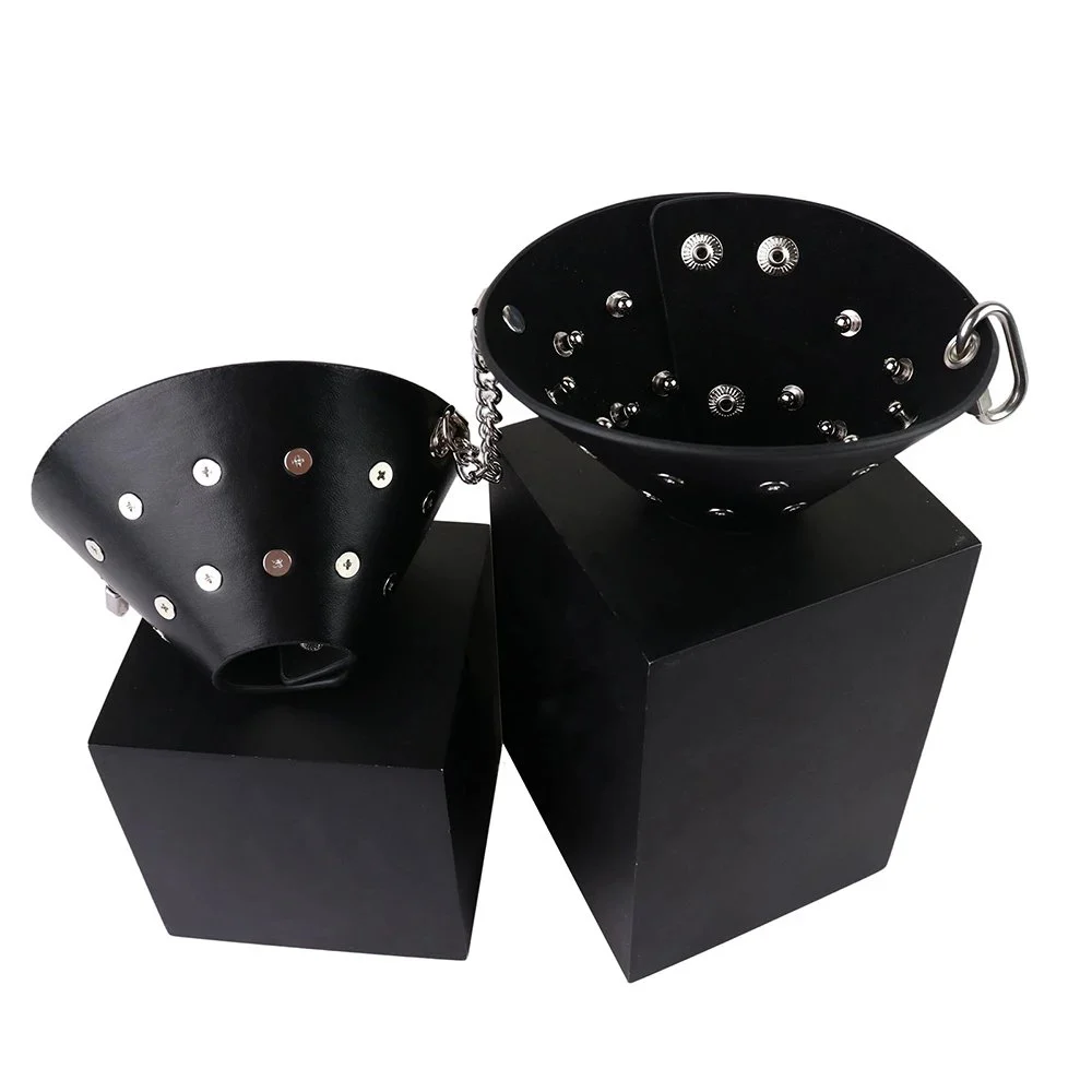 Adjustable Nipple Clamps with Leather Belt and Metal Rivets Roleplay Toy for Women