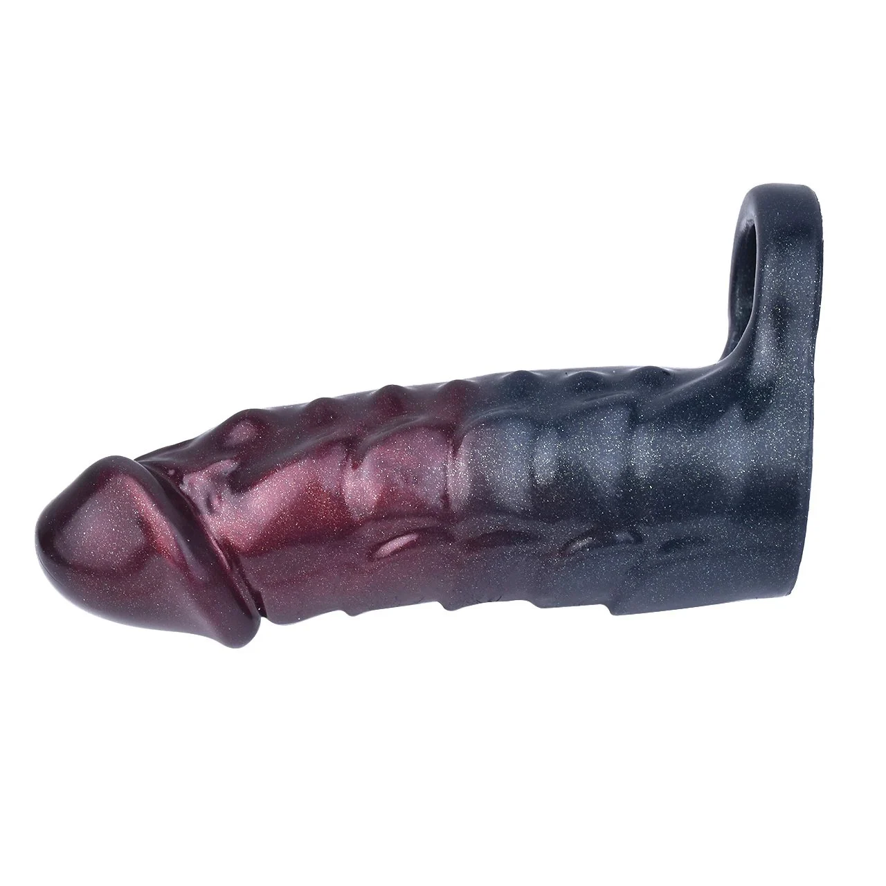 Simulated Sleeve for Men with Anti-off Design Couple Sex Game