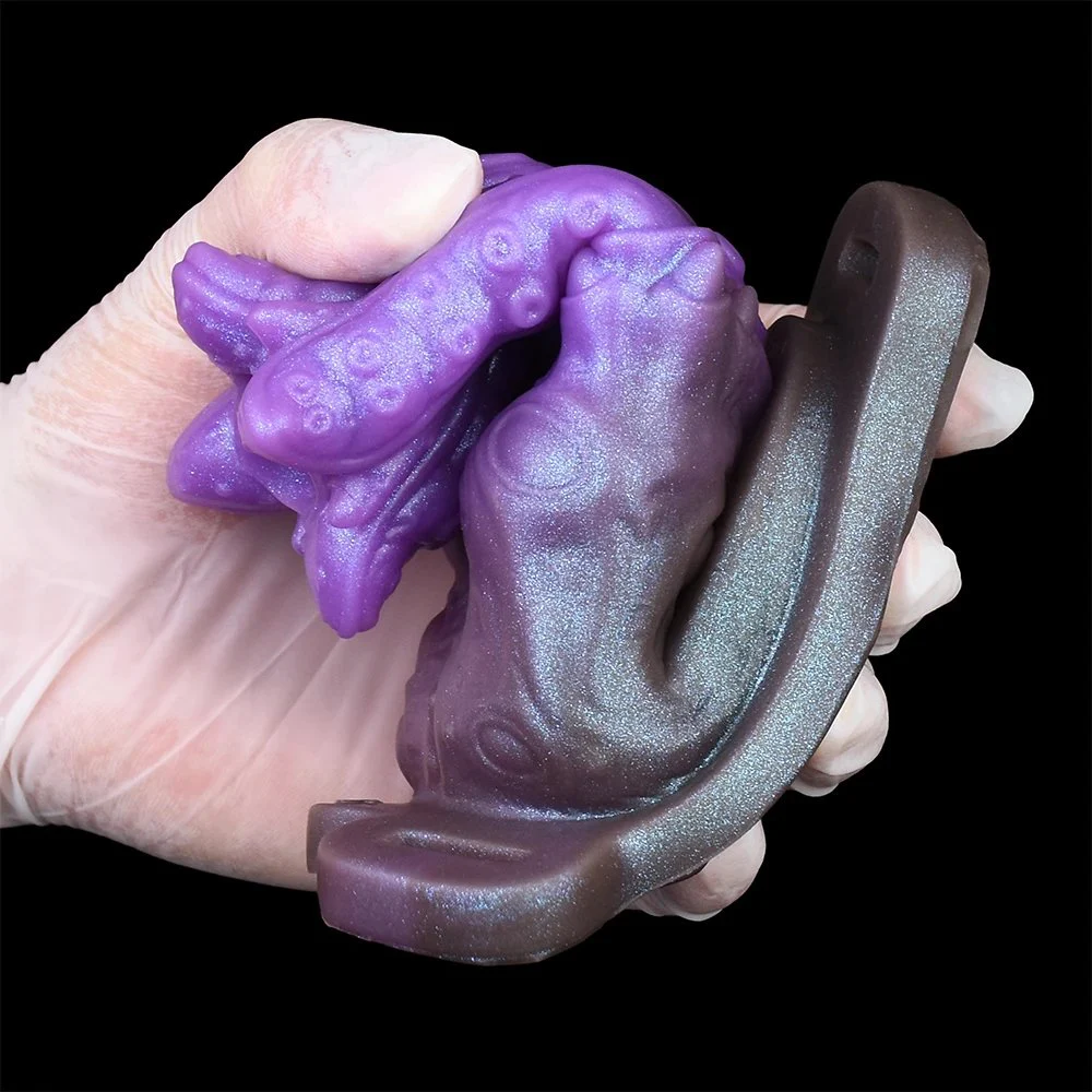 Reusable Soft Dildo Sleeve with Delay Ejaculation and Enlarger Enhancing Erection Cock Sleeve for Male Extender