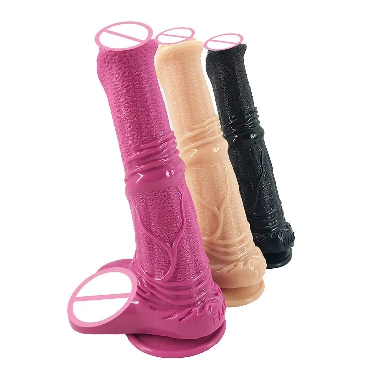 25cm 10 4.8cm Big Silicone Dildo Soft Realistic Anal Toys Flexible Butt Plug Lifelike Huge Animal Horse Dildo for Women
