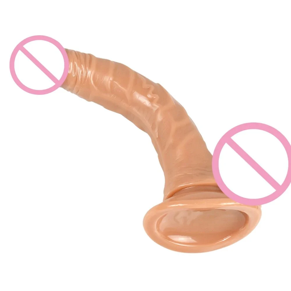 19cm 7.48inch Body Safe Real Penis Realistic Dildo Sex Toys for Women Adult Product Big Dildos for Female