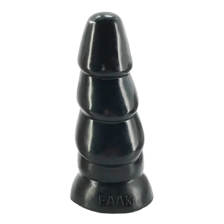 Insertable Length 15.5cm 6 5.2cm Large Thick Silicone Anal Toys Realistic Dildo Butt Plug Black Sex Toys Adult for Men