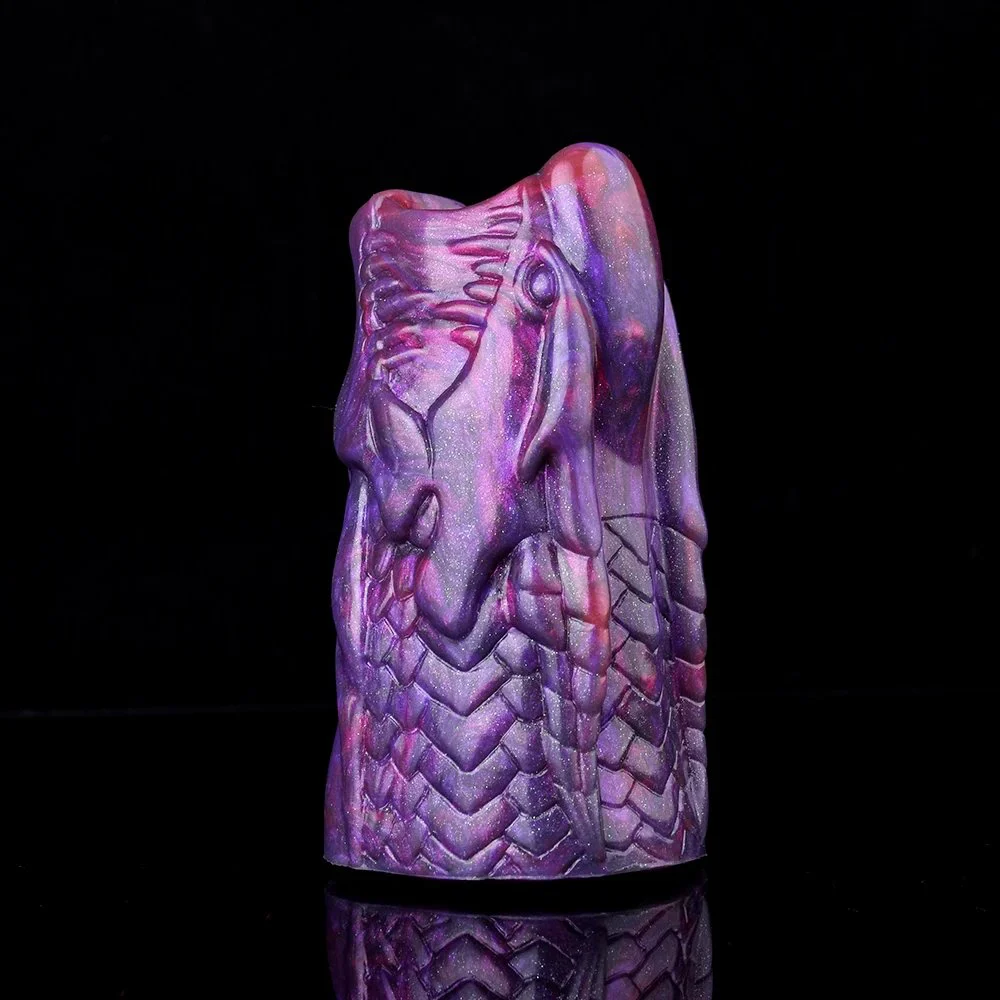 Phantom Sleeve Couple Sex Reusable Penis Extender Penis Sleeve Anal Plug for Men Women