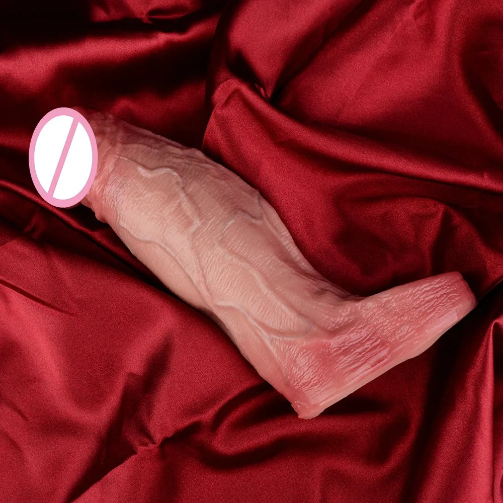 Realistic Skin Color Male Dildo Penis Sleeve Men's Intimacy Toys Large Size Real Feel Sex Toys