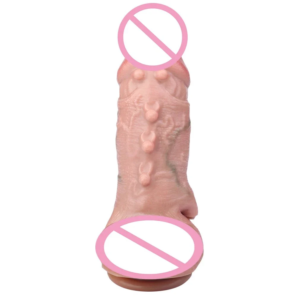 Soft Penis Enlargement Sleeve Realistic Dildo Simulation Sex Feeling Male Penis Enlargement Couple Sex Toys