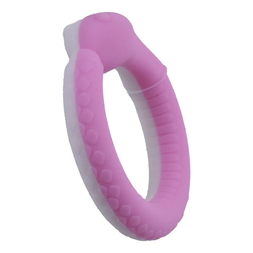 Soft Lock Sperm Ring Penile Ring Couple Adult Sex Products Men's Delay Silicone Locking Ring