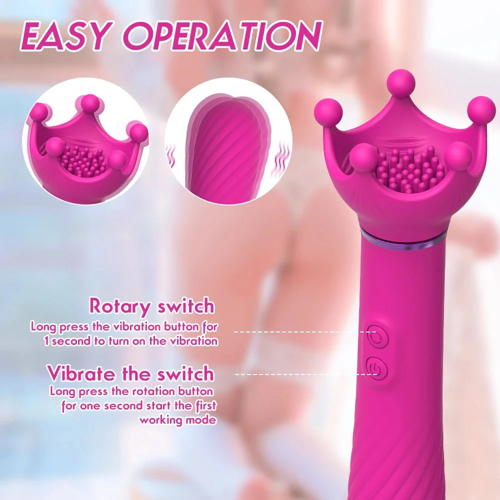 Gelance Statue of Liberty Usb Recharge 5+10 Speed Massage Vibrator Dildo for Female Women Sex Toys for Women