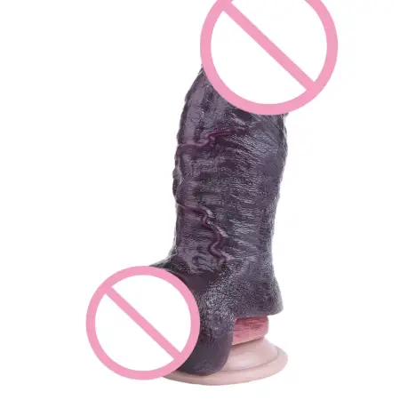 Penis Enhancer Sheath S M L XL Size Black Penis Sleeve Set Silicone Cock Extenders with Cock Rings Men Sex Toys