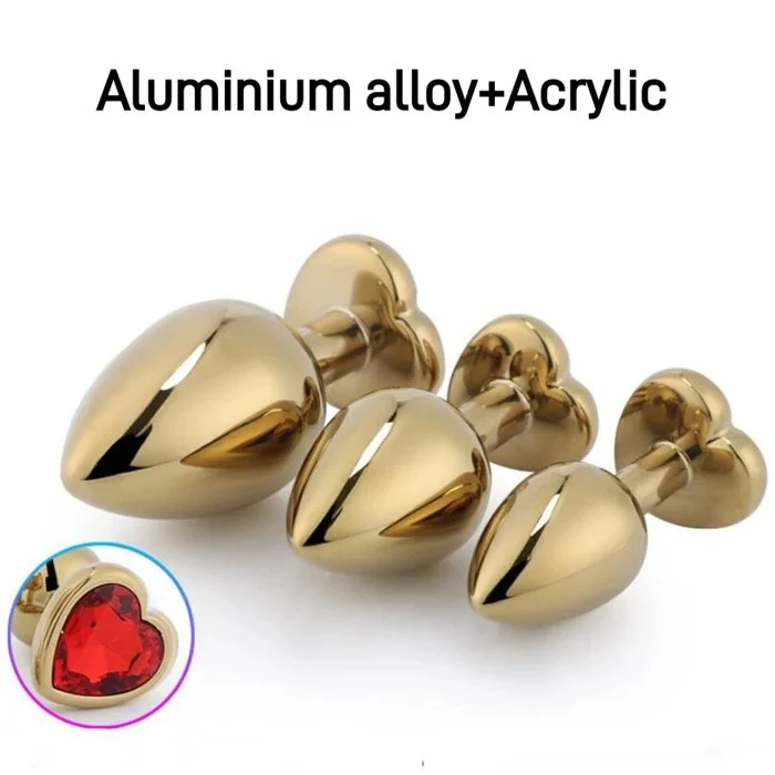 Couple Expanding Metal Anal Plug Threaded Plug for Men and Women Anal Dilator Sex Toy