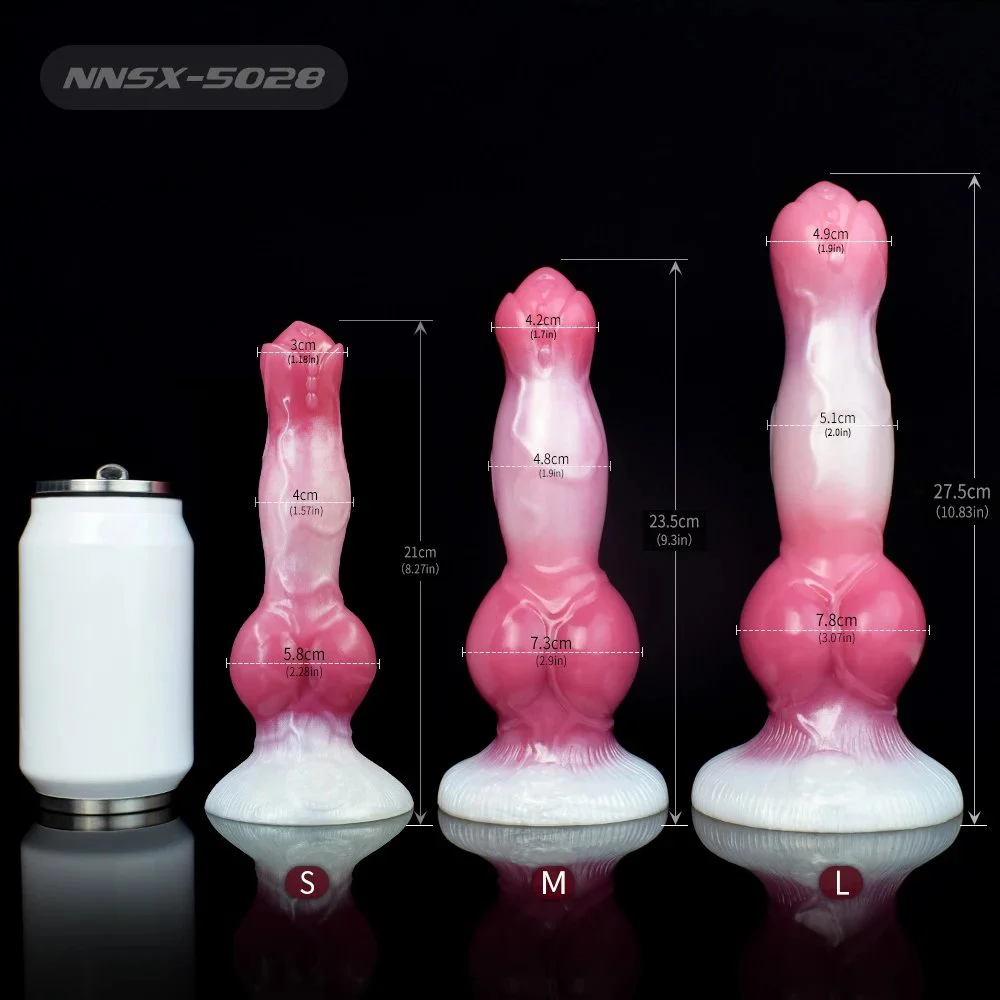 10.83 Inch Artificial Animal Dog Dildo Penis Realistic Silicone Sex Shop Toy for Women Soft Flexible Adult Toy