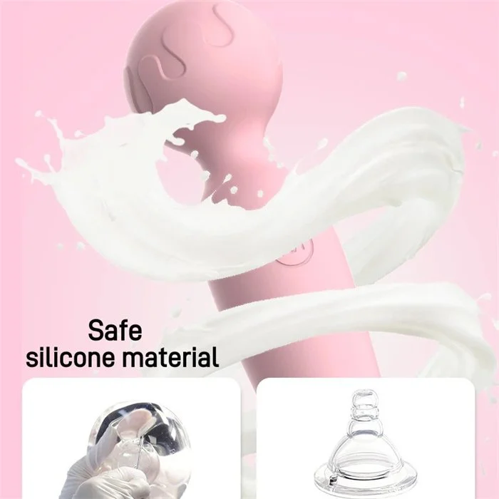 Microphone Vibrator Wand Flexible USB Charging 10 Vibration Modes