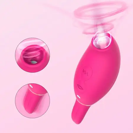 Female Soft Silicone Magnetic Rechargeable Sex Clitoral Sucking Vibrator Vaginal Stimulator Sex Toys
