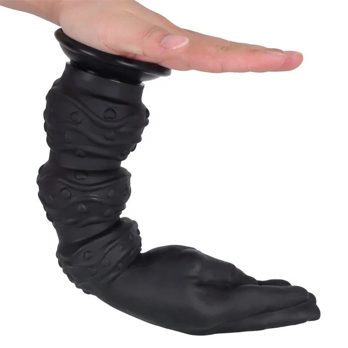 13 Inch Liquid Silicone Double Head Dildo New Design Adult Sex Toys for Anal Fisting Realistic Hand Shaped