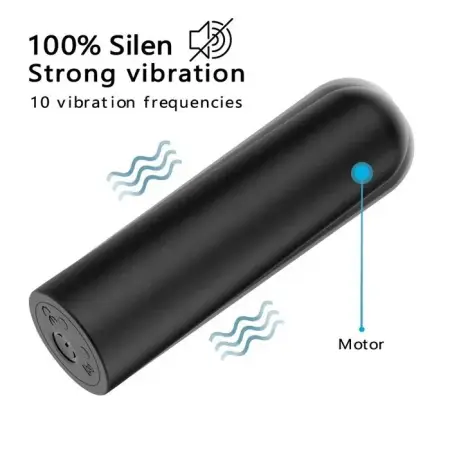 Mini Bullet Vibrator with 10 Frequencies Wireless Remote Control USB Power Supply for Couple Massage or Sex Toys Gift