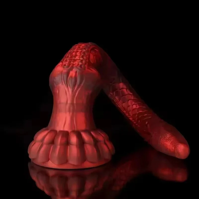 Eel Tentacle-shaped Alien Penis Long Anal Whip Soft Anal Dilator Butt Plug Eco-Friendly 100% Waterproof Silicone Adult Sex Toy