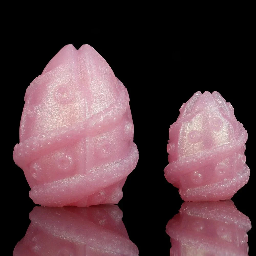 Fantasy Egg Toys Ovipositor Lay Egg Anal Sex Toy for Women Men Liquid Silicone S M Size Anal Vaginal Stimulator Adult Sexy